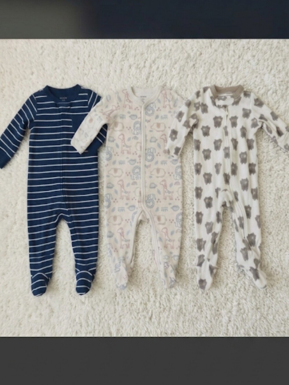 Bundle of 3 Onesies (0-3 Months), NWOT